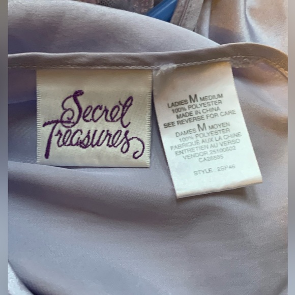 Thrifted purple slip dress - Picture 3 of 5